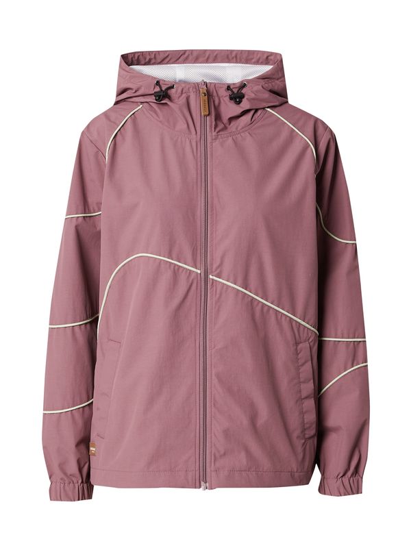 Iriedaily Iriedaily Prijelazna jakna 'Jessie'  siva / ljubičasta