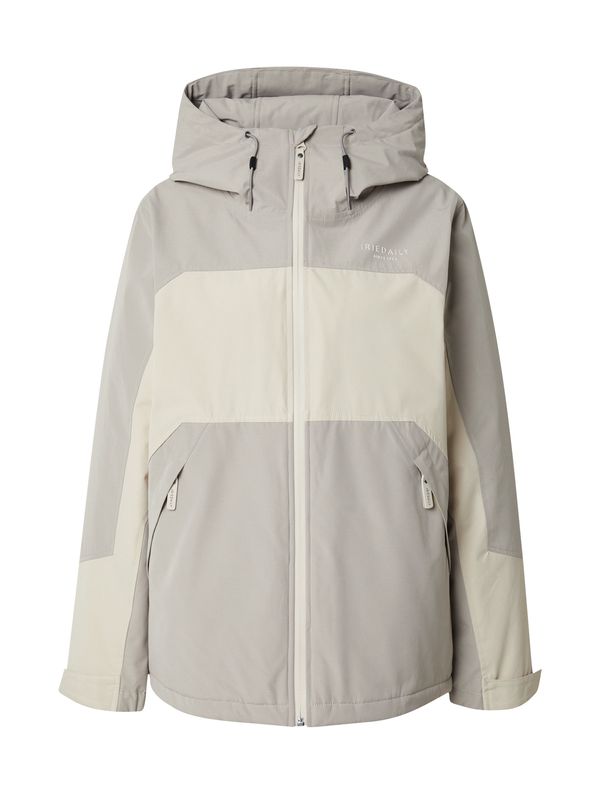 Iriedaily Iriedaily Prijelazna jakna 'Kat'  bež / tamno bež