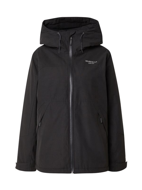 Iriedaily Iriedaily Prijelazna jakna 'Kat'  crna / bijela