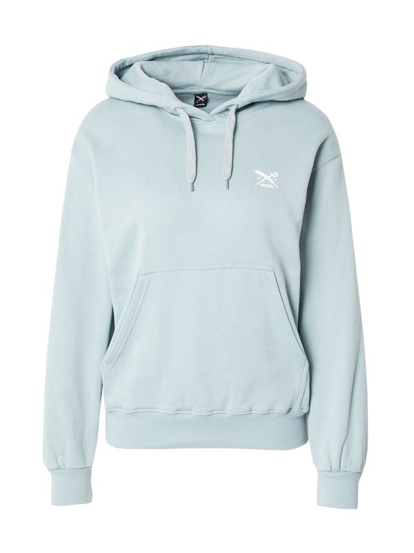 Iriedaily Iriedaily Sweater majica 'But Furious'  svijetloplava / bijela