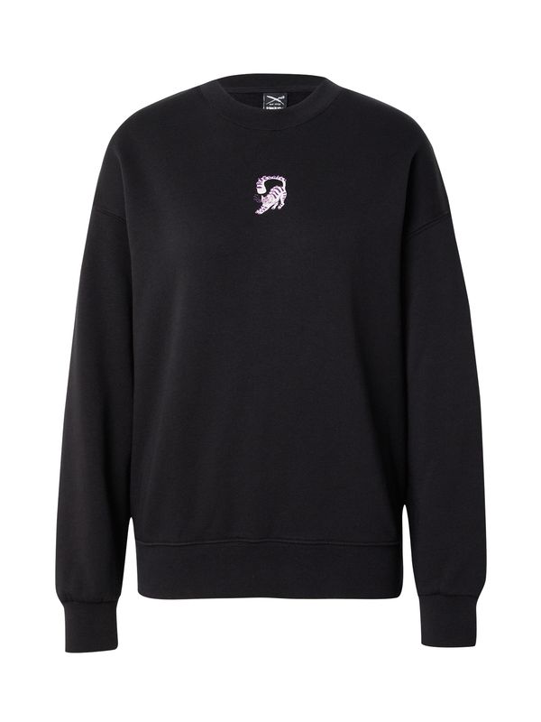 Iriedaily Iriedaily Sweater majica 'Catty'  svijetlosiva / ljubičasta / malina / crna