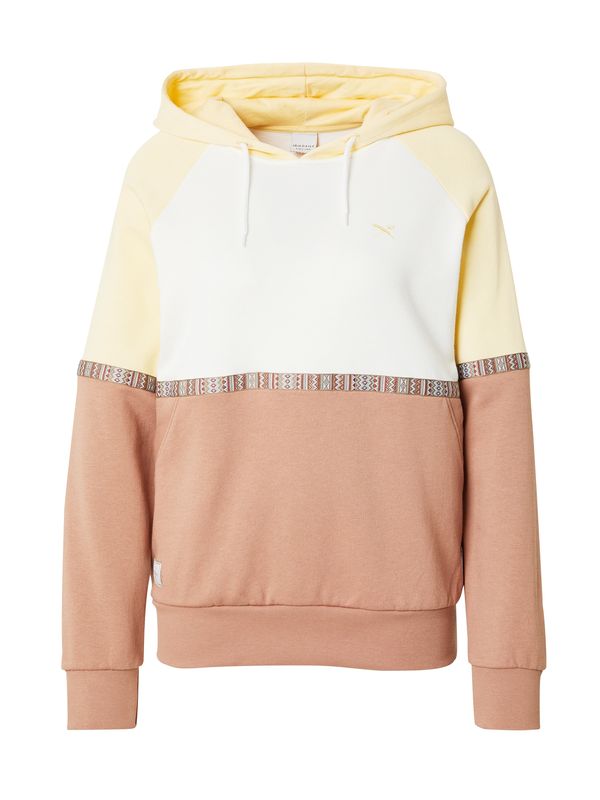 Iriedaily Iriedaily Sweater majica 'Kachina'  svijetloplava / žuta / koraljna / bijela