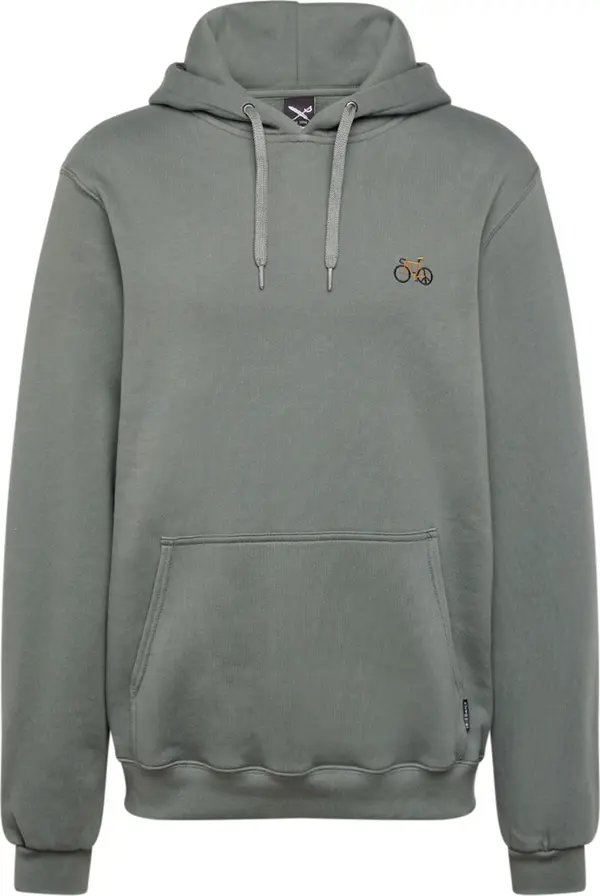 Iriedaily Iriedaily Sweater majica 'Peaceride'  pijesak / tamno zelena / crna