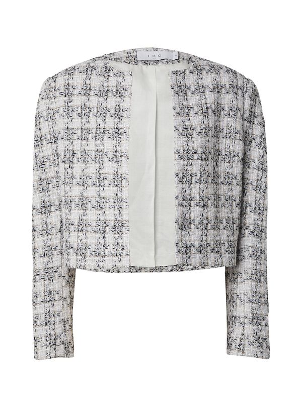 IRO IRO Prijelazna jakna  bež / crna / srebro / bijela