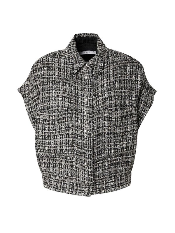 IRO IRO Prijelazna jakna  bež / siva / crna / bijela