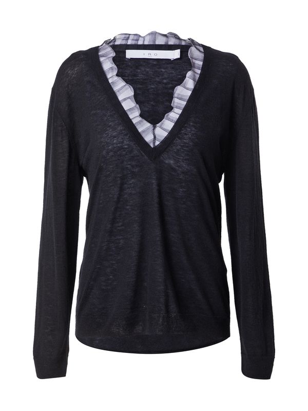 IRO IRO Pulover 'HABY'  crna