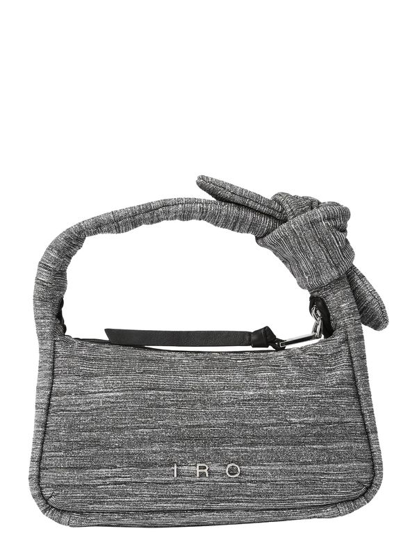 IRO IRO Ručna torbica 'NANO'  siva melange / crna