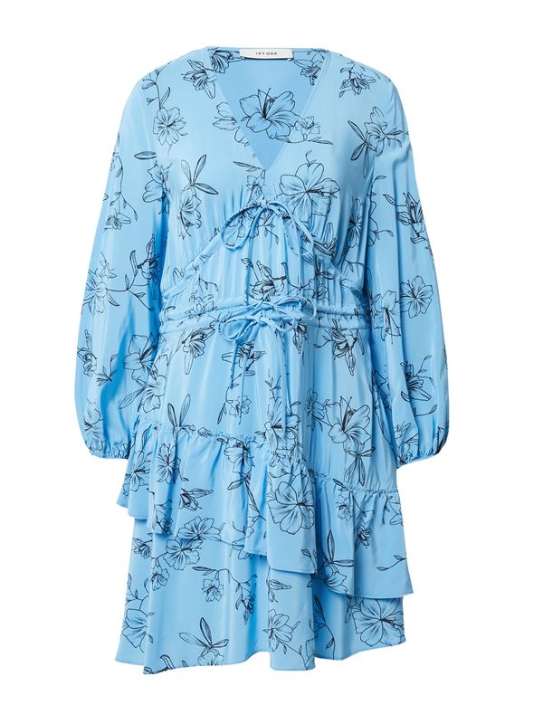 IVY OAK IVY OAK Haljina 'NIA'  akvamarin / crna