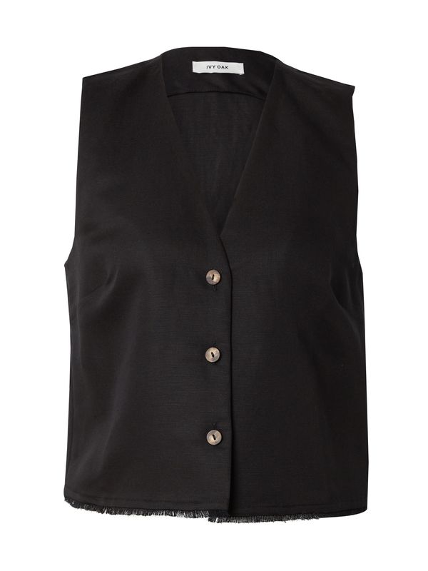 IVY OAK IVY OAK Prsluk od odijela 'TALA ANN'  crna