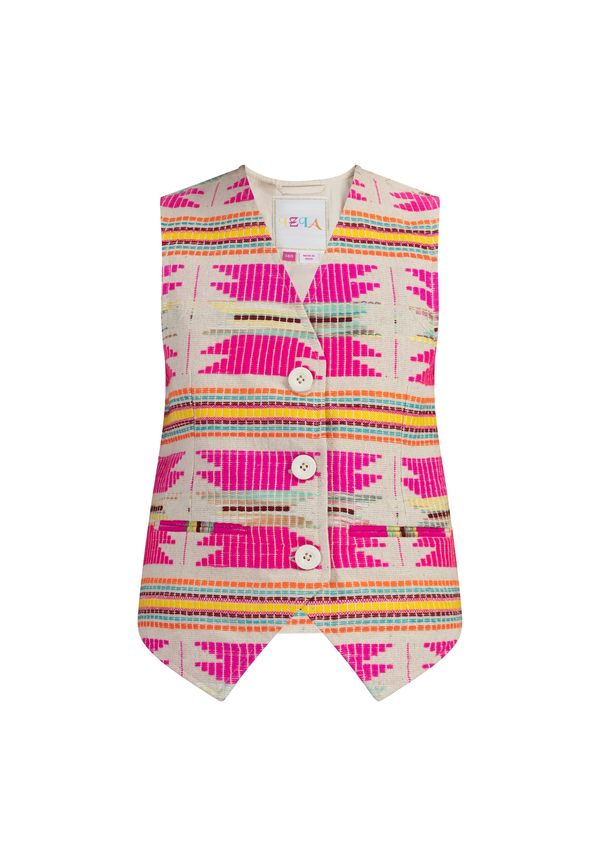 IZIA IZIA Prsluk  bež / žuta / narančasta / roza