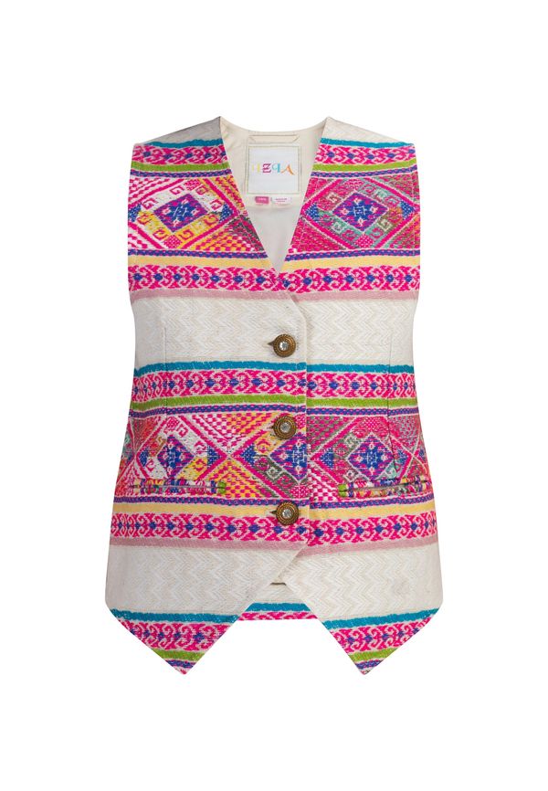 IZIA IZIA Prsluk  kobalt plava / svijetložuta / magenta / bijela