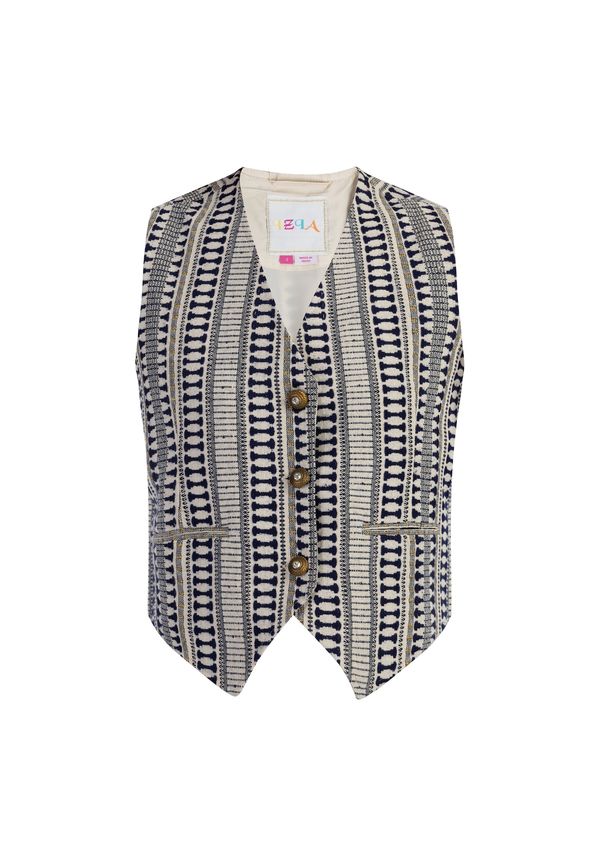 IZIA IZIA Prsluk  morsko plava / zlatna / vuneno bijela