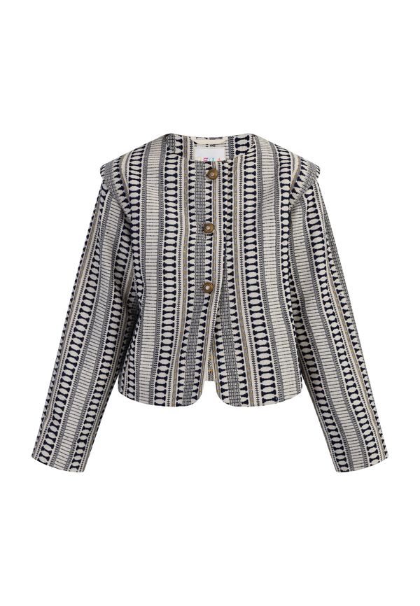 IZIA IZIA Sako  mornarsko plava / zlatna / vuneno bijela