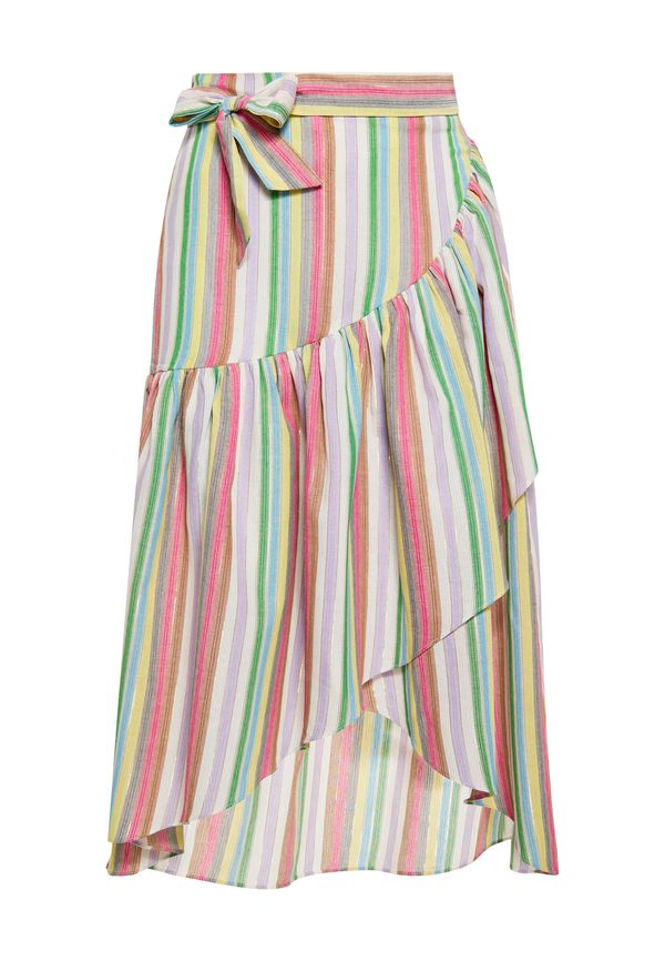 IZIA IZIA Suknja  bež / pastelno zelena / roza