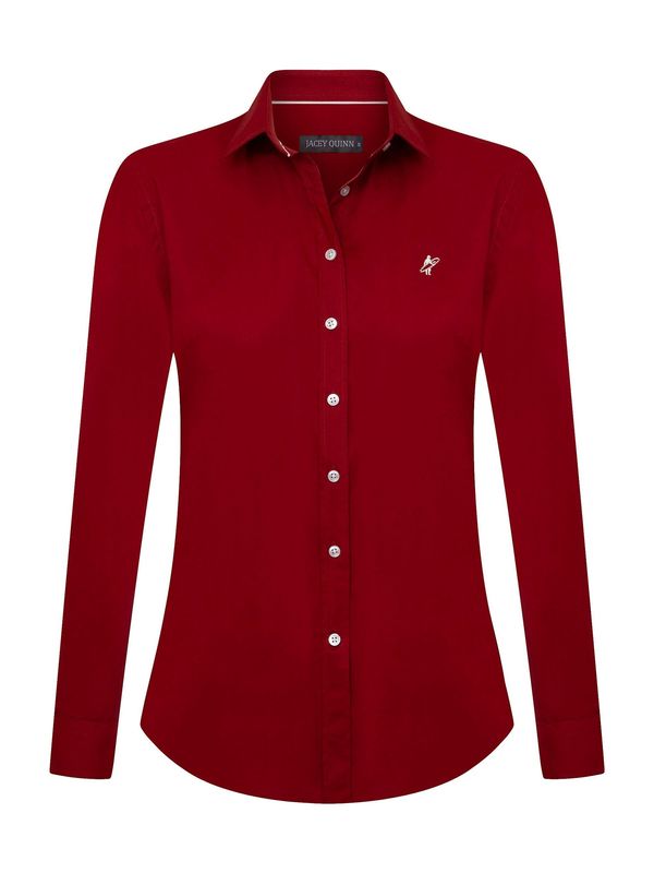 Jacey Quinn Jacey Quinn Bluza  bordo / bijela