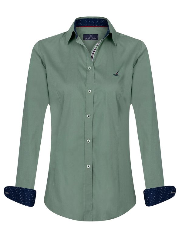 Jacey Quinn Jacey Quinn Bluza  mornarsko plava / tamno smeđa / kaki / crvena / bijela