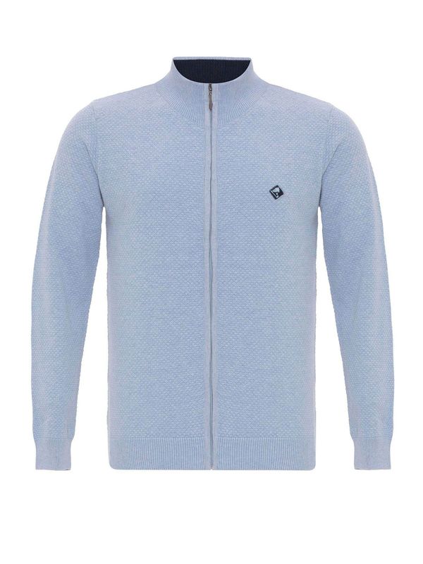 Jacey Quinn Jacey Quinn Kardigan 'Alfredo'  mornarsko plava / svijetloplava