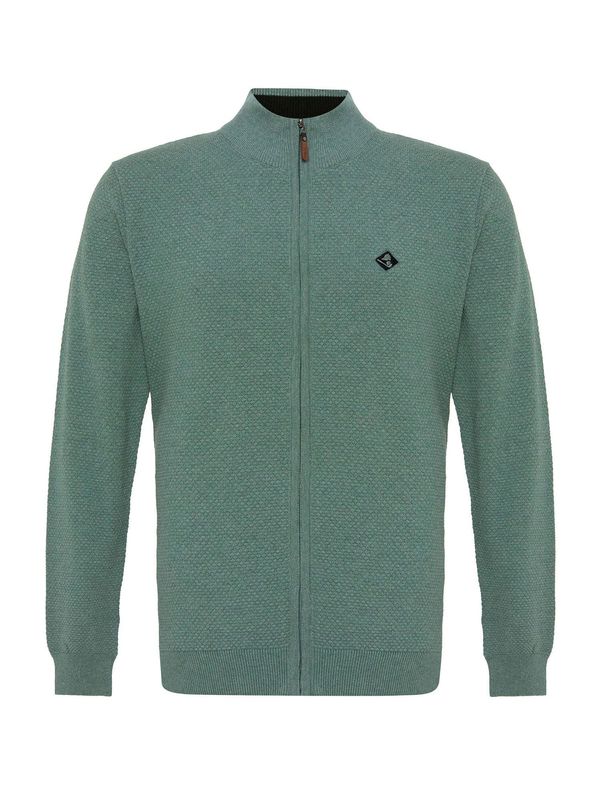 Jacey Quinn Jacey Quinn Kardigan 'Alfredo'  zelena melange / crna