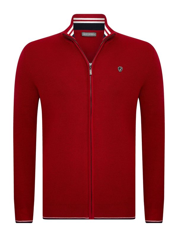 Jacey Quinn Jacey Quinn Kardigan  bordo / crna / bijela