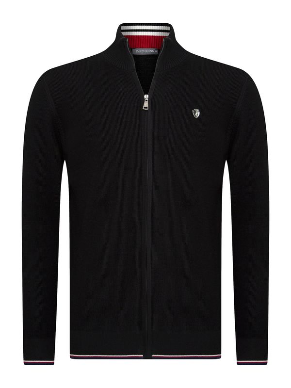 Jacey Quinn Jacey Quinn Kardigan  karmin crvena / crna / bijela