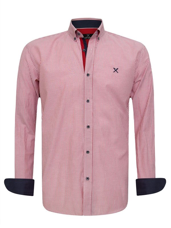 Jacey Quinn Jacey Quinn Košulja  crvena / bijela