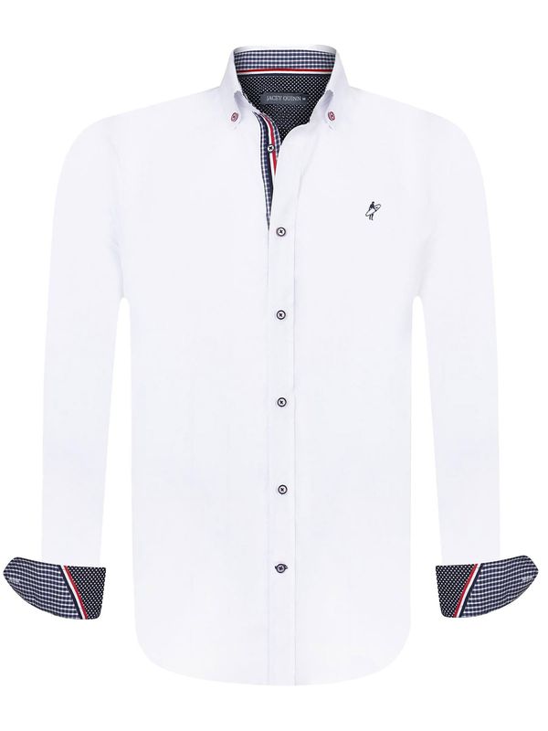 Jacey Quinn Jacey Quinn Košulja  morsko plava / crvena / bijela