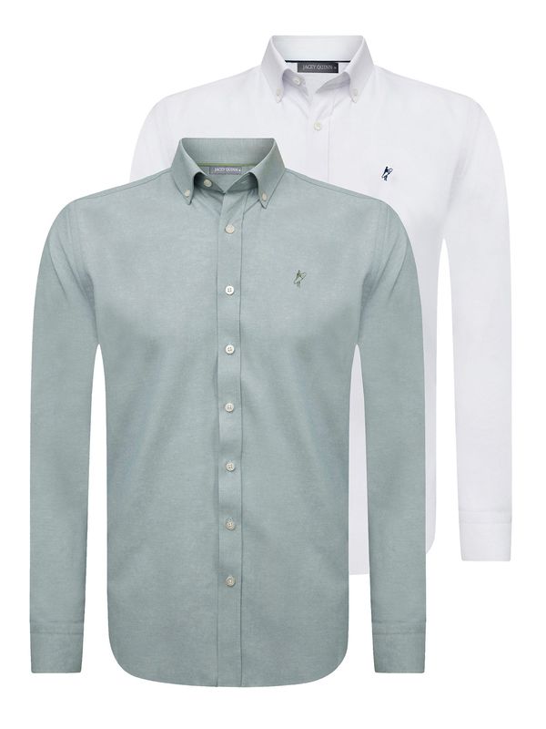 Jacey Quinn Jacey Quinn Košulja  pastelno zelena / bijela