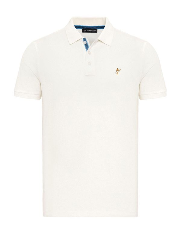 Jacey Quinn Jacey Quinn Majica  ecru/prljavo bijela / smeđa