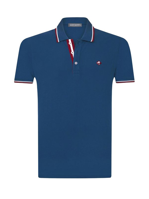 Jacey Quinn Jacey Quinn Majica  morsko plava / krvavo crvena / bijela