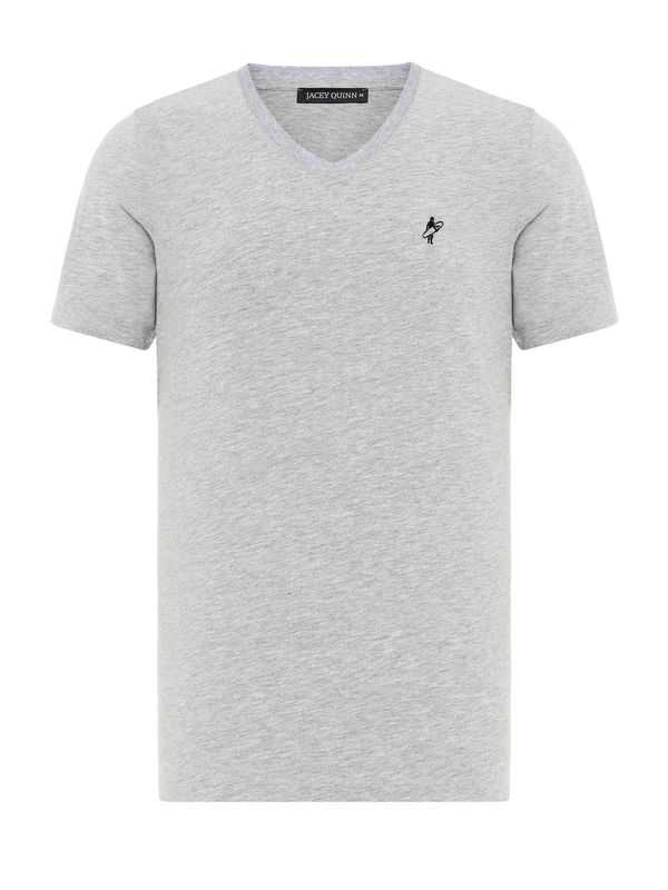 Jacey Quinn Jacey Quinn Majica  siva / crna