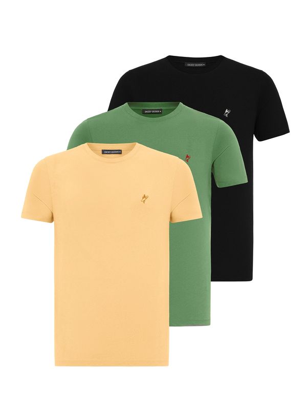 Jacey Quinn Jacey Quinn Majica  žuta / zelena / crvena / crna / bijela