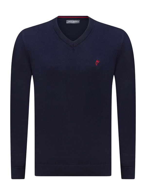 Jacey Quinn Jacey Quinn Pulover  mornarsko plava