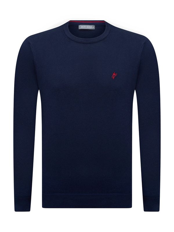 Jacey Quinn Jacey Quinn Pulover  mornarsko plava / crvena