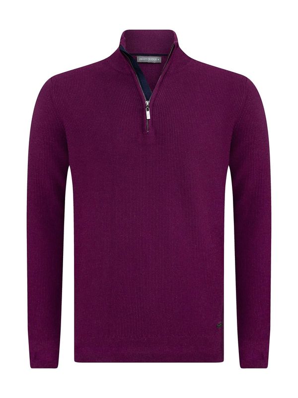 Jacey Quinn Jacey Quinn Pulover  mornarsko plava / ljubičasto crvena