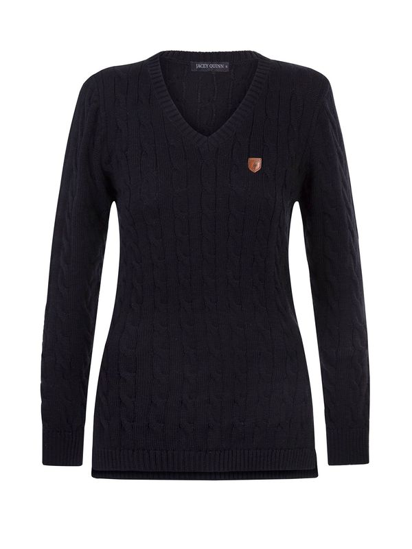 Jacey Quinn Jacey Quinn Pulover  mornarsko plava