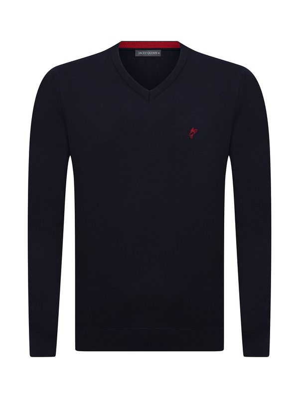 Jacey Quinn Jacey Quinn Pulover  mornarsko plava