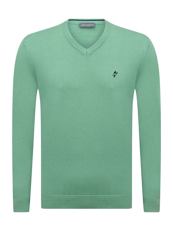 Jacey Quinn Jacey Quinn Pulover  mornarsko plava / zelena