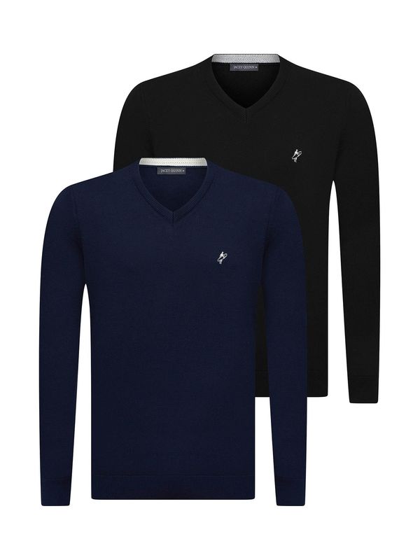 Jacey Quinn Jacey Quinn Pulover  plava / crna