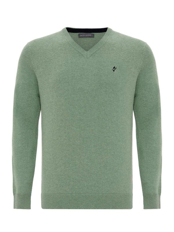 Jacey Quinn Jacey Quinn Pulover  plava / zelena