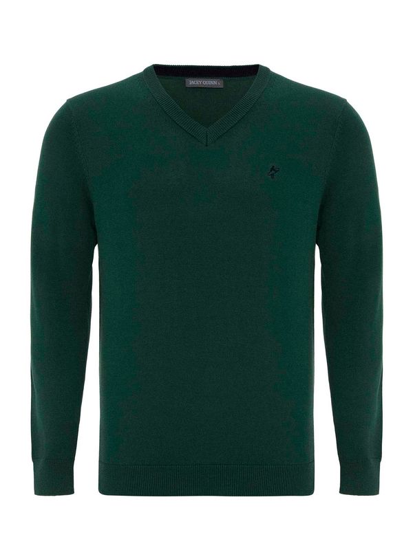Jacey Quinn Jacey Quinn Pulover 'Porto'  zelena