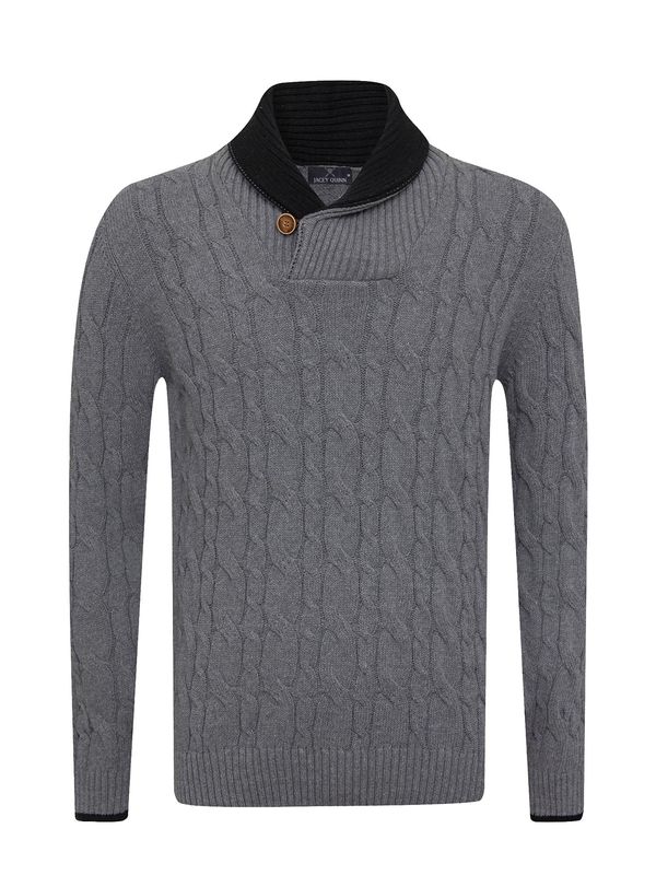 Jacey Quinn Jacey Quinn Pulover  siva / crna