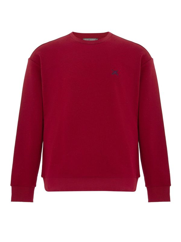 Jacey Quinn Jacey Quinn Sweater majica 'Alex'  bordo