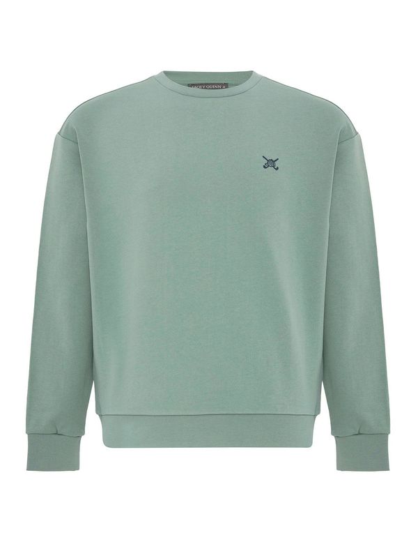 Jacey Quinn Jacey Quinn Sweater majica 'Alex'  pastelno zelena