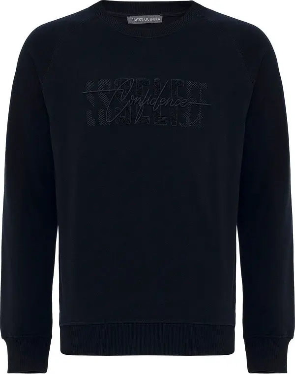 Jacey Quinn Jacey Quinn Sweater majica  noćno plava