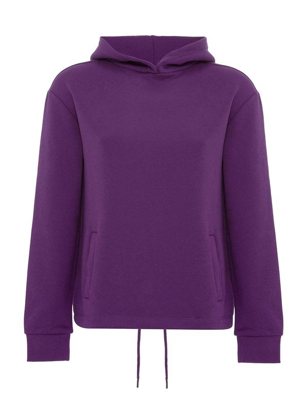 Jacey Quinn Jacey Quinn Sweater majica 'Pablo'  ljubičasta / crna