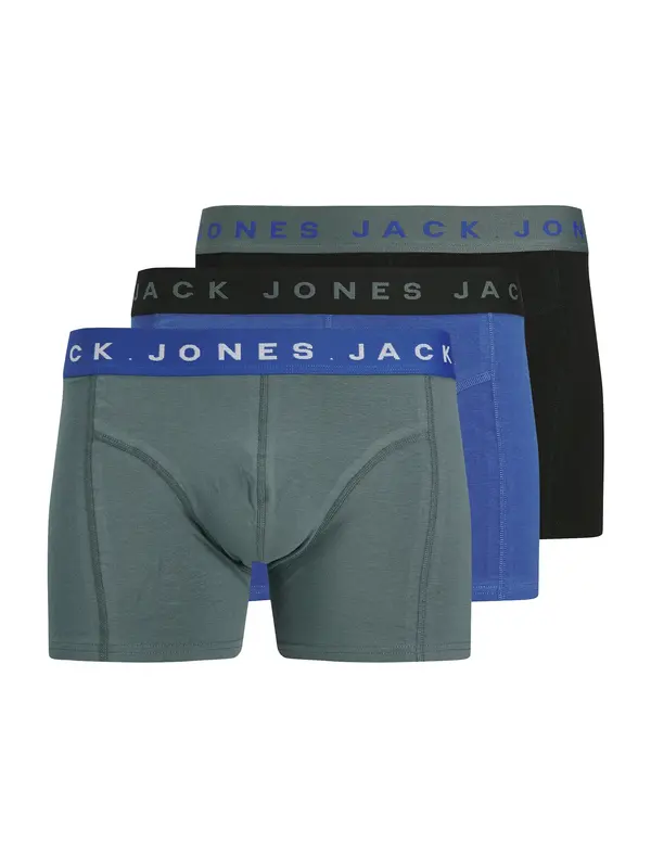 JACK & JONES JACK & JONES Bokserice 'JACBENNETT'  plava / siva / crna