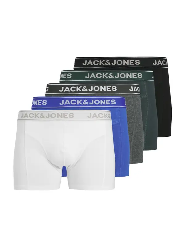 JACK & JONES JACK & JONES Bokserice 'JACBLACK FRIDAY'  plava / siva / zelena / crna / bijela