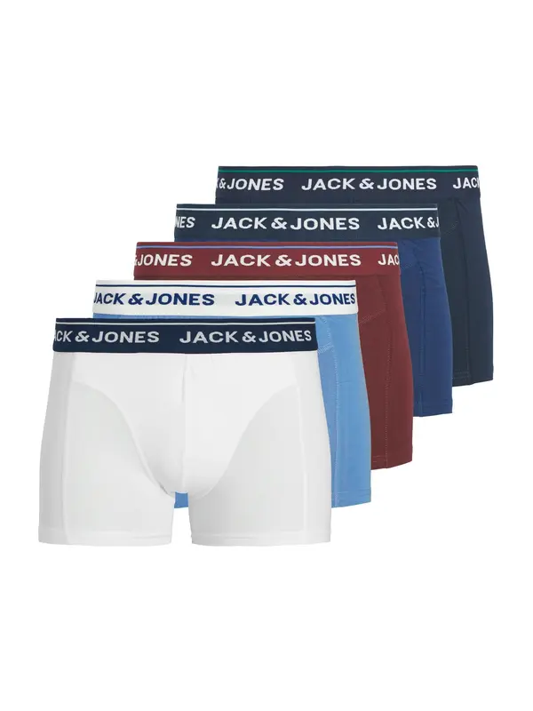 JACK & JONES JACK & JONES Bokserice 'JACBRANCO'  plava / mornarsko plava / svijetloplava / burgund / bijela