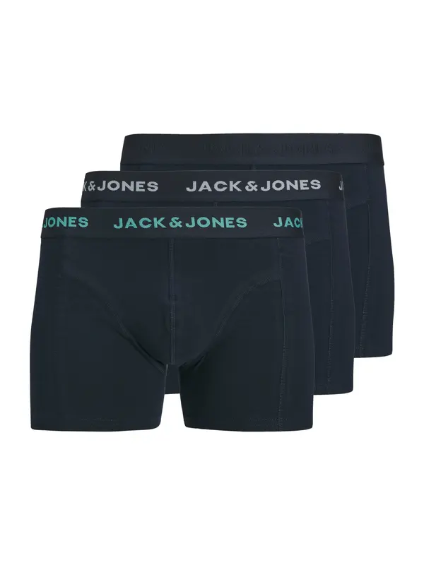 JACK & JONES JACK & JONES Bokserice 'JACCONOR'  tamno plava / žad / bijela