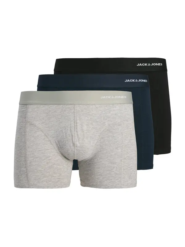 JACK & JONES JACK & JONES Bokserice 'JACGabriel'  mornarsko plava / siva melange / crna